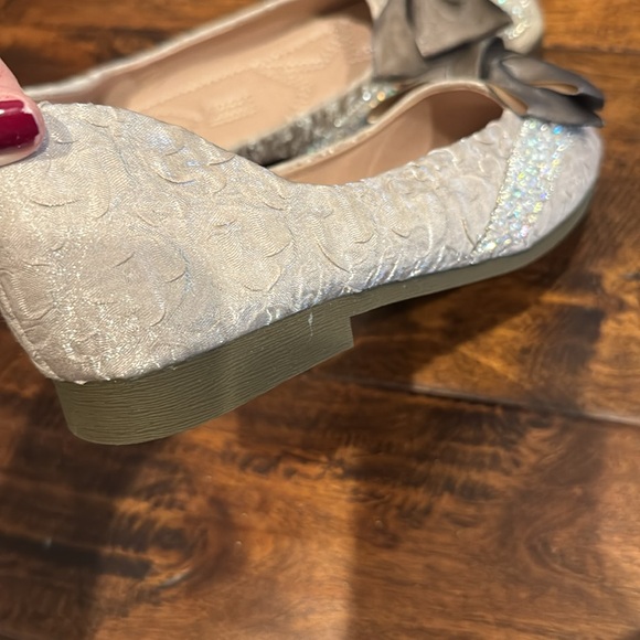 Sparkly bow flats - Picture 5 of 6